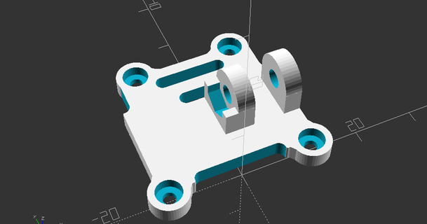 geprc smart35 maní cámara montar Shergan descargar gratis stl modelo imprimiblescom 3d modelos pasatiempo hacedores rc robótica caddx zumbido fpv 3d print model - Mito3D