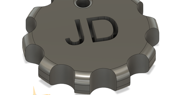 jd maker coin kubiczek download free stl model printablescom 3d models printers test 3d print model - Mito3D