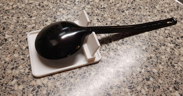 spoon holder tupsy download free stl model printablescom 3d models household kitchen 3d print model - Mito3D