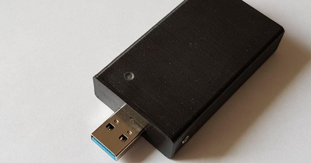 USB msata adaptateur Cas gaine marteau Télécharger libre stl modèle imprimablescom 3d modèles loisir fabricants électronique 3d print model - Mito3D