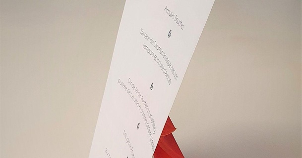 Navidad menú tarjeta estante soporte kabuki descargar gratis stl modelo imprimiblescom 3d modelos casa cocina cena comiendo 3d print model - Mito3D