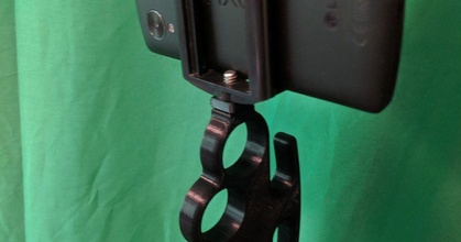 brass knuckles style camera grip standard 1 4-20 bolt mount hillct download free stl model printablescom 3d models gadgets photo & video 3d print model - Mito3D