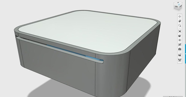 macpi mini g4 zanaat kanka indir Bedava stl model printablescom 3d modeller gadget'lar bilgisayarlar durum kılıf Mac Macintosh macmini Ahududu 3d print model - Mito3D