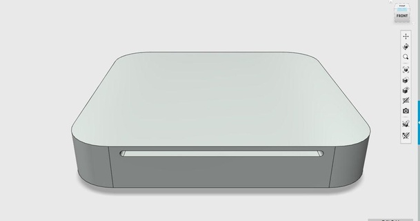 macpi mini v2 zanaat kanka indir Bedava stl model printablescom 3d modeller gadget'lar bilgisayarlar durum kılıf Mac Macintosh macmini ahududu 3d print model - Mito3D