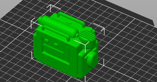 tragbar Benzin Generator Diorama 1 16 14 12 10 75echo download frei stl Modell Printablescom 3d Modelle Hobby Macher rc Robotik 3d print model - Mito3D
