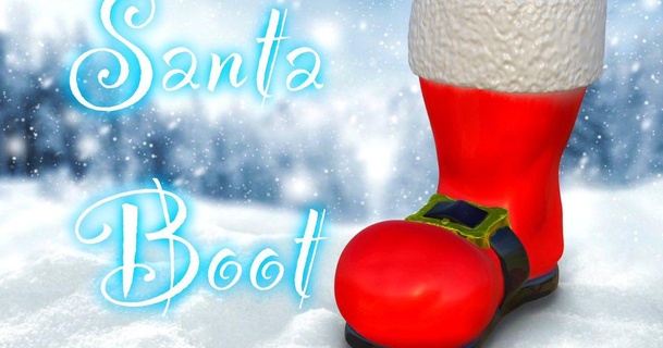 santa boot loyal moses download free stl model printablescom 3d models seasonal designs winter & christmas year's 3d print model - Mito3D