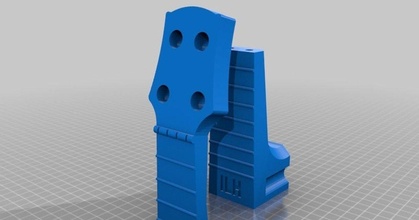 ukulele neck holes pegs haakemon download free stl model printablescom 3d models hobby & makers ideas instrument 3d print model - Mito3D