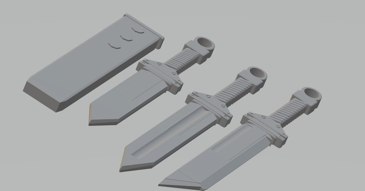 fhw null blade 40k cosplay free heathen workshop download stl model printablescom 3d models costumes & accessories costume prop warhammer40k 3D print model - Mito3D