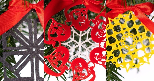 prusa Navidad estrellas josef pr descargar gratis stl modelo imprimiblescom 3d modelos Arte diseño diseños Decoraciones navidad Decoración navideña árbol 3d print model - Mito3D