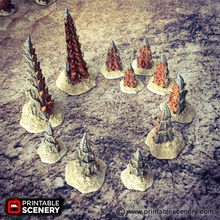 alien desert worms airplane Scenary come three variants download print them table full scale different sizes before printing create wide range models 3d print model - Mito3D