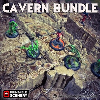 cavern bundle 3d print model - Mito3D