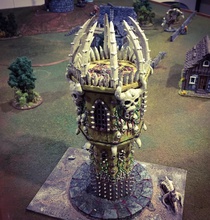 citadel grimskull airplane Scenary modular fantasy tower can printed stand-alone comes three options allow square connection hex version 'claw tops' open closed versions if you want place minis top then need use 3d print model - Mito3D