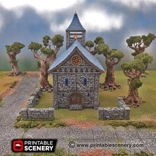 clorehaven chapel expansion - printable scenery airplane Scenary set pieces building windows doorways roofs bell tower pack city product tiles compatible openlock products download rampage base free latest version clip small piece filament wire hinge pin attach door doorway 3d print model - Mito3D