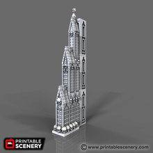 demon buttress airplane Scenary multi-model pack compatible all openlock tiles provides support system can go up three floors high much like traditional buttresses variant structural place store skulls adventurers fall victim demons 3d print model - Mito3D
