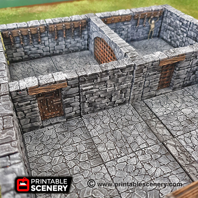 guardhouse walls - printable scenery airplane Scenary pack tiles clipped together clorehaven city building designed schist rustic stone floors set compatible openlock products build pictured require pieces sets including wood stairs tudor hanging signs roofs assemble buildings download assembly guides rampage base free latest version clip small piece filament wire hinge pin attach door doorway 3D print model - Mito3D