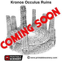 kronos occulus ruins - printable scenery airplane Scenary coming soon product stretch goal new eden pledge brave worlds kickstarter 3d print model - Mito3D
