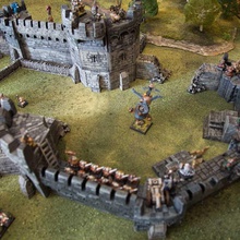 octagon castle wall pack airplane Scenary comes walls battlements tower sections balconies which all slot together using innovative peg connection system makes it's add-ons go-to source setting up custom scenarios seiges wargaming set compatible add-on ruin packs 3d print model - Mito3D