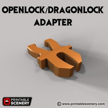openlock dragonlock adapter airplane Scenary beta version adaptor clip please try let us know you think 3d print model - Mito3D