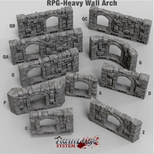 rampage heavy wall arch airplane Scenary print without supports only leaving some small amount stringing under apex please increase your fill density least 20 added strength c d components note there no b ba 3d print model - Mito3D