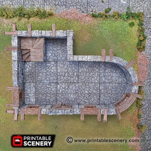 rustic stone floor - printable scenery airplane Scenary pack tiles clipped together clorehaven city building designed schist tudor walls set compatible openlock products download rampage base free latest version clip assemble buildings assembly guides 3d print model - Mito3D