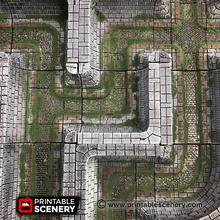 sewers combined set airplane Scenary sewer mashups rampage add-ons we have made existing tiles they been 3d application so print solid levels you can construct these previous collections 3d print model - Mito3D