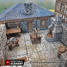smithy tools - printable scenery airplane Scenary 3d printed dungeons dragons blacksmith dungeon accessories miniature furniture designed games scales dollshouse 3d print model - Mito3D