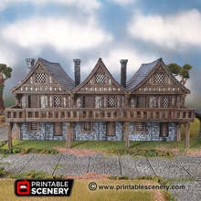 terrace housing roofs - printable scenery airplane Scenary pack set building terraced clorehaven city tiles designed tudor schist walls small printer versions clipped openlock system download rampage base free latest version clip assemble buildings assembly guides 3d print model - Mito3D