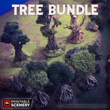 tree bundle airplane Scenary includes winterdale gnarly pack mangrove 3d print model - Mito3D