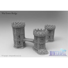 war tower stairs cross bridge airplane Scenary add-on pack winterdale connect two together via wooden contains outer stars components cut out wall sections 3d print model - Mito3D