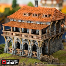 warehouse airplane Scenary ideal either fantasy historical settings print without supports three large sections there option smaller parts printers extra flexibility has been designed compatible ruined so can switched out mid-game visually represent damage 3d print model - Mito3D