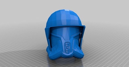 star wars republic trooper conqueror helmet print ready prusaprinters star wars republic trooper conqueror helmet print ready prusaprinters