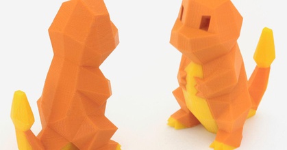 low-poly charmander - multi dual extrusion version prusaprinters low-poly charmander - multi dual extrusion version prusaprinters