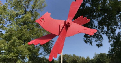 cardinal wind spinner toy  cardinal wind spinner toy 