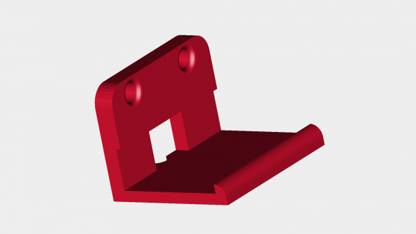 wii sensor wall mount redpah 3D print model - Mito3D