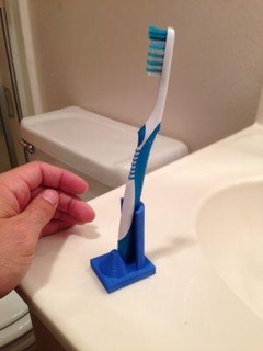 efficient toothbrush holder redpah 3d print model - Mito3D