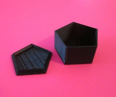 lato regalo scatola rossa 3d print model - Mito3D