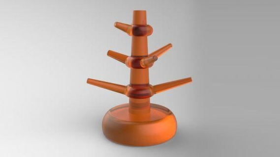 ring tree redpah 3d print model - Mito3D