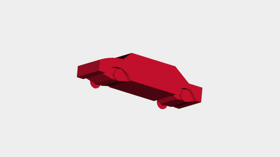impresión coche vehiculo redpah 3d print model - Mito3D