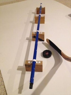 hockey bastone gestore rossa 3d print model - Mito3D