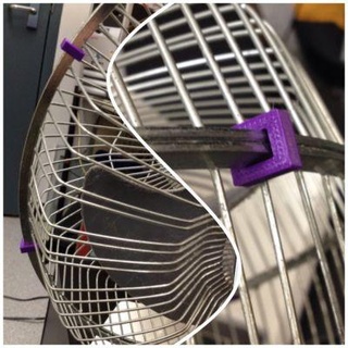 ventilateur agrafe amélioré redpah 3d print model - Mito3D