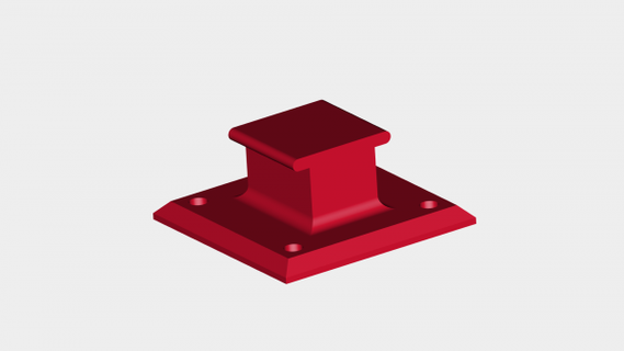 nikon hotshoe progetto adattatore rossa 3d print model - Mito3D