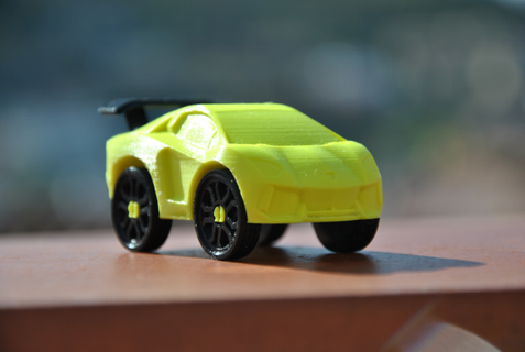 Lamborghini aventador redpah 3d print model - Mito3D