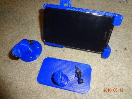 adjustable phone car dock redpah 3d print model - Mito3D