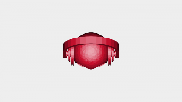 marvin ragazzino cuffie rossa 3D print model - Mito3D