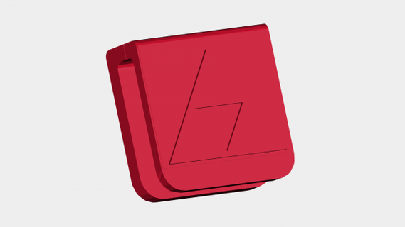 triforce telecamera copertina guaina macbook pro rossa 3d print model - Mito3D