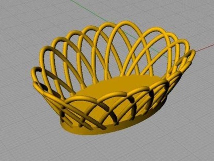 lemon basket tea redpah 3d print model - Mito3D