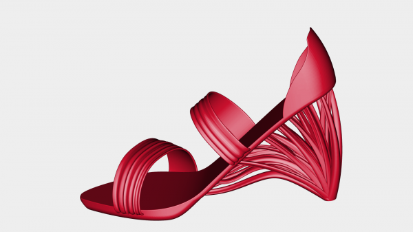 high heel redpah 3D print model - Mito3D