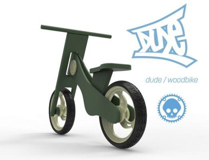 tipo equilibrar bicicleta madera redpah 3d print model - Mito3D