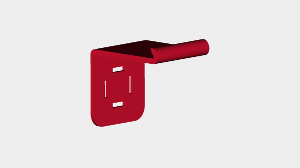 i phone tofu caricabatterie parete In piedi 4 7 dispositivo rossa 3D print model - Mito3D
