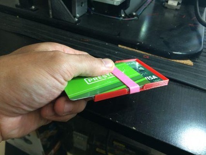 extra wallet redpah 3d print model - Mito3D